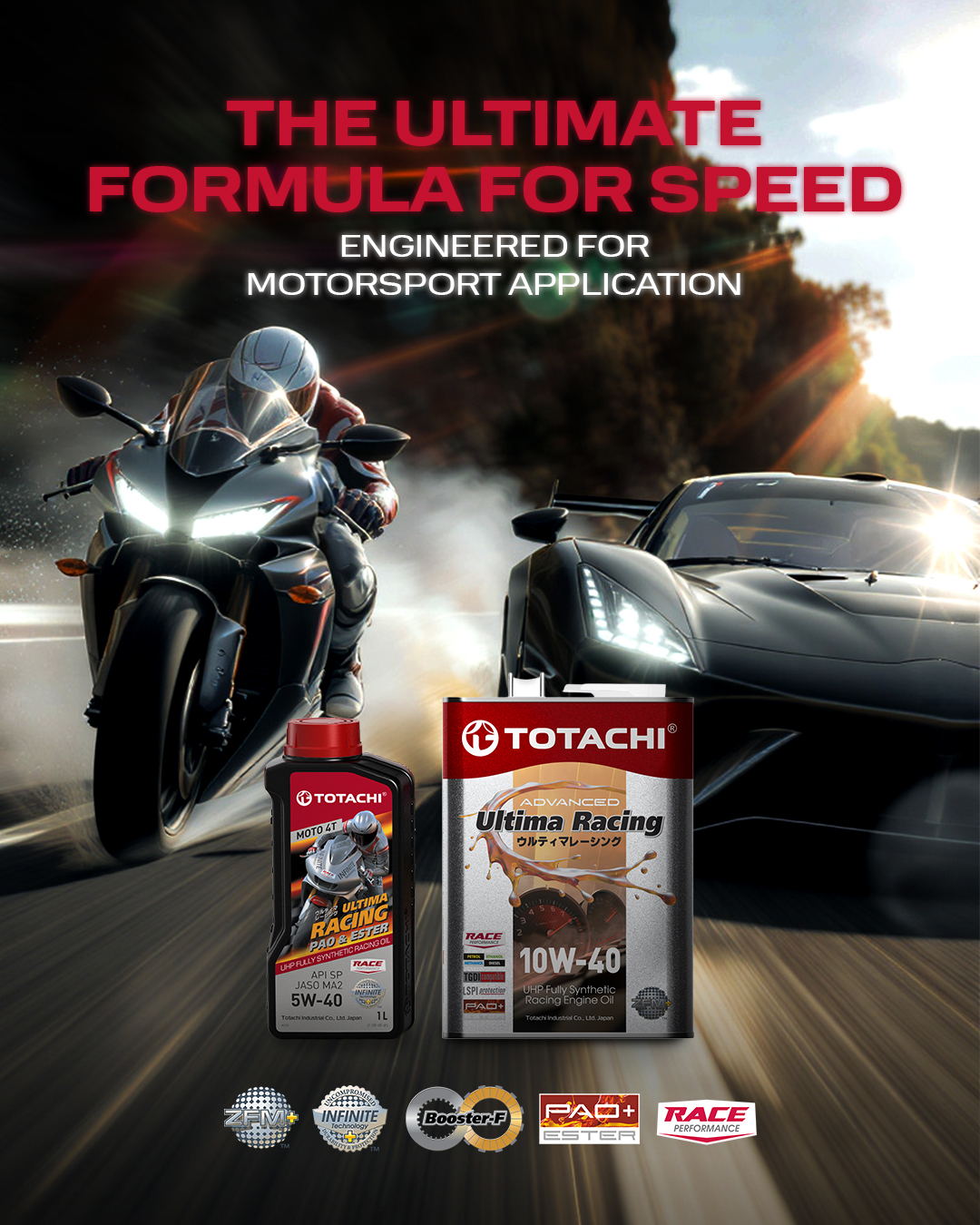 Totachi Ultima Racing oils